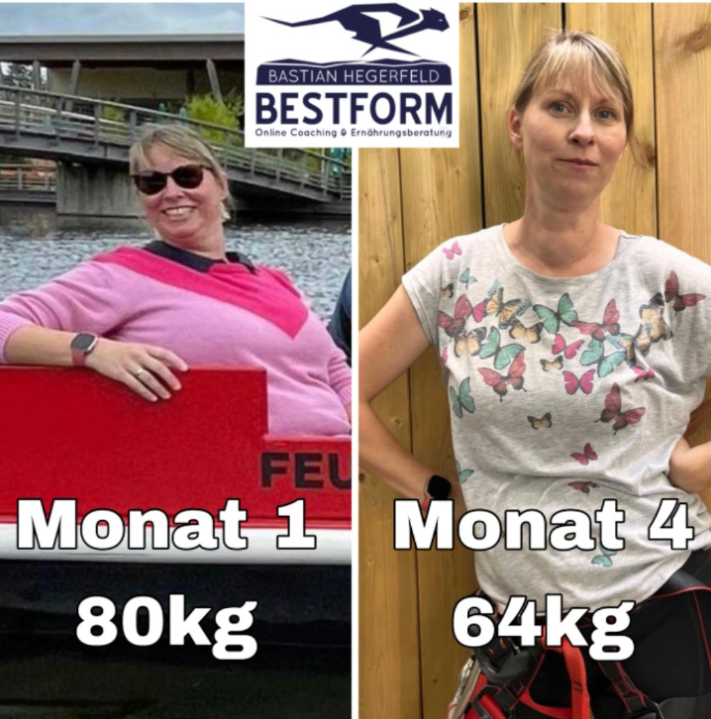 −35 kg in 16 Wochen